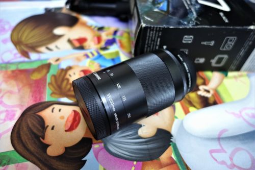 Canon EF-M55-200mm F4.5-6.3 IS STM/ Đen mới 99%